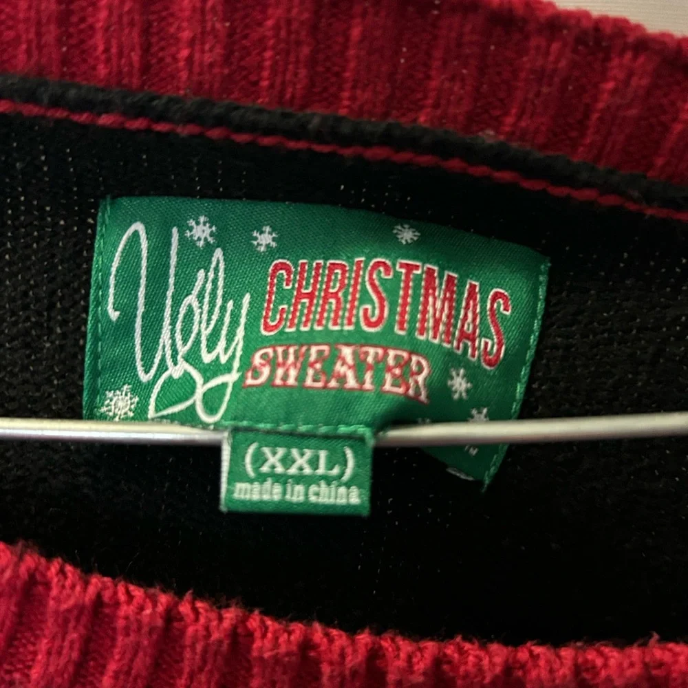 Ugly Christmas Sweater- HO HO HO - Picture 2 of 4